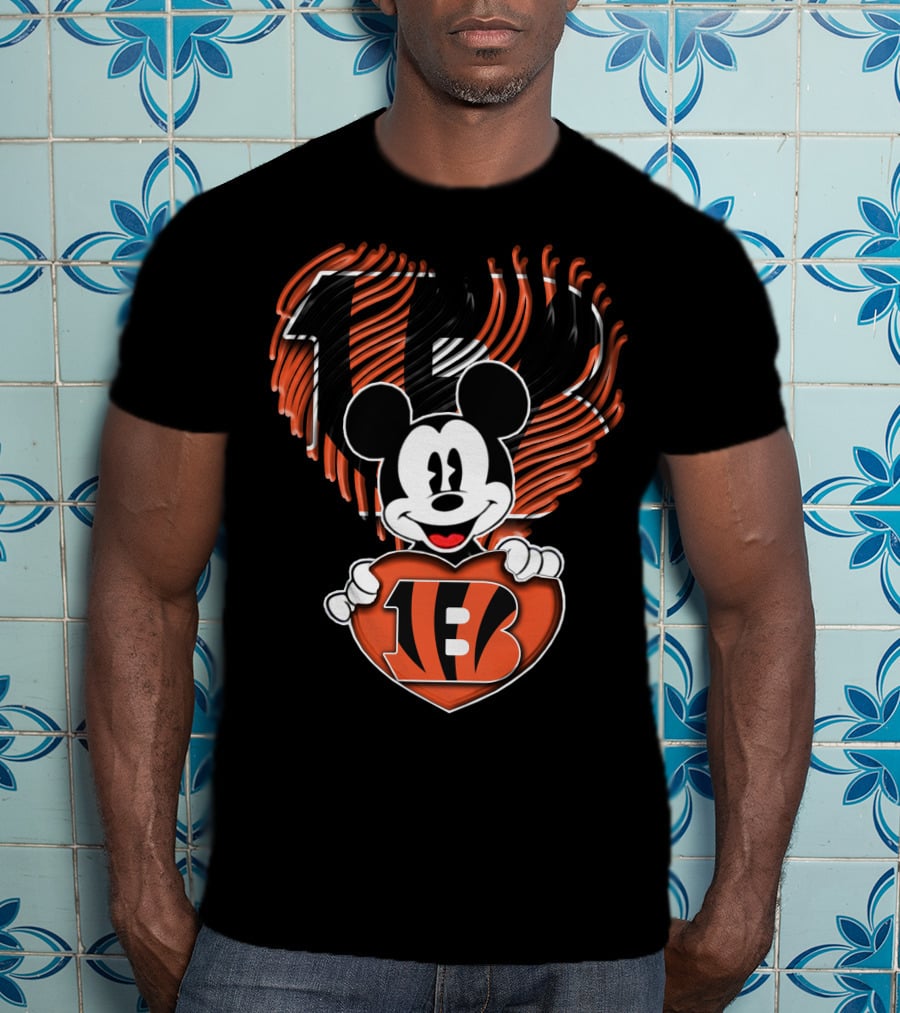 Mick Heart 13 Cincinnati Bengals T-Shirt
