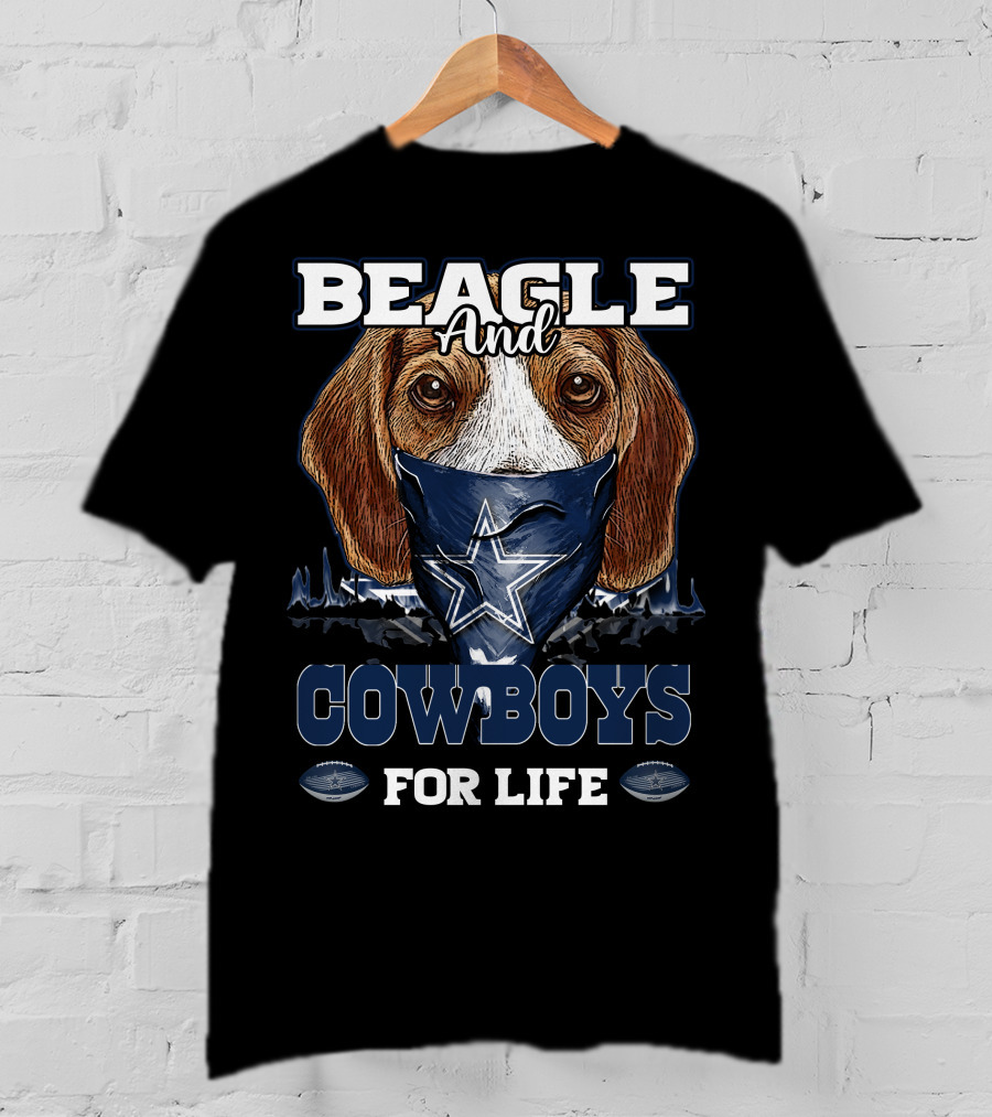 Beagle And Cowboys For Life T-Shirt