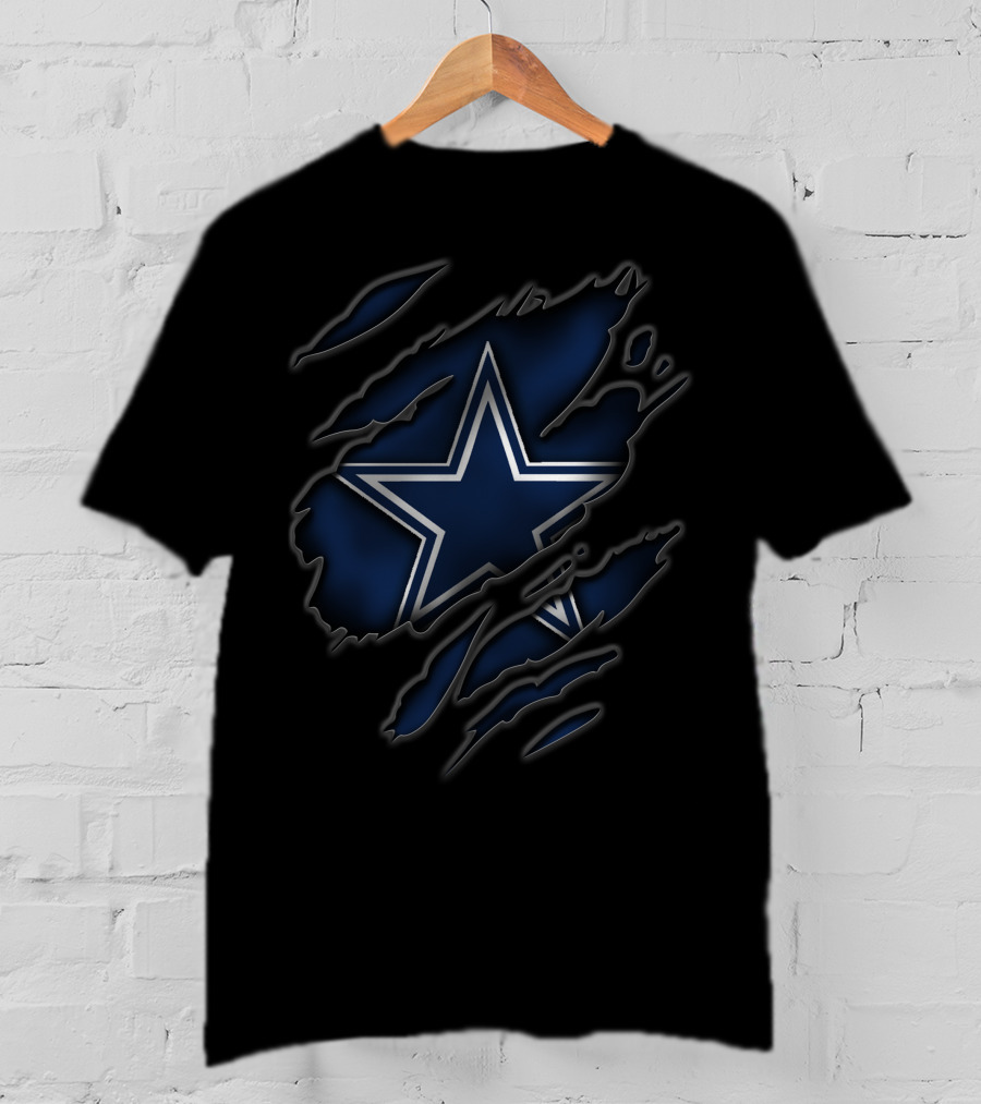 Torn Dallas Cowboys Star T-Shirt