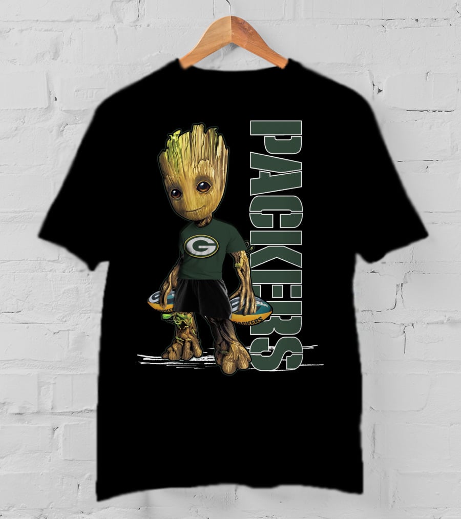 Groot Green Bay Packers Football Fans T-Shirt