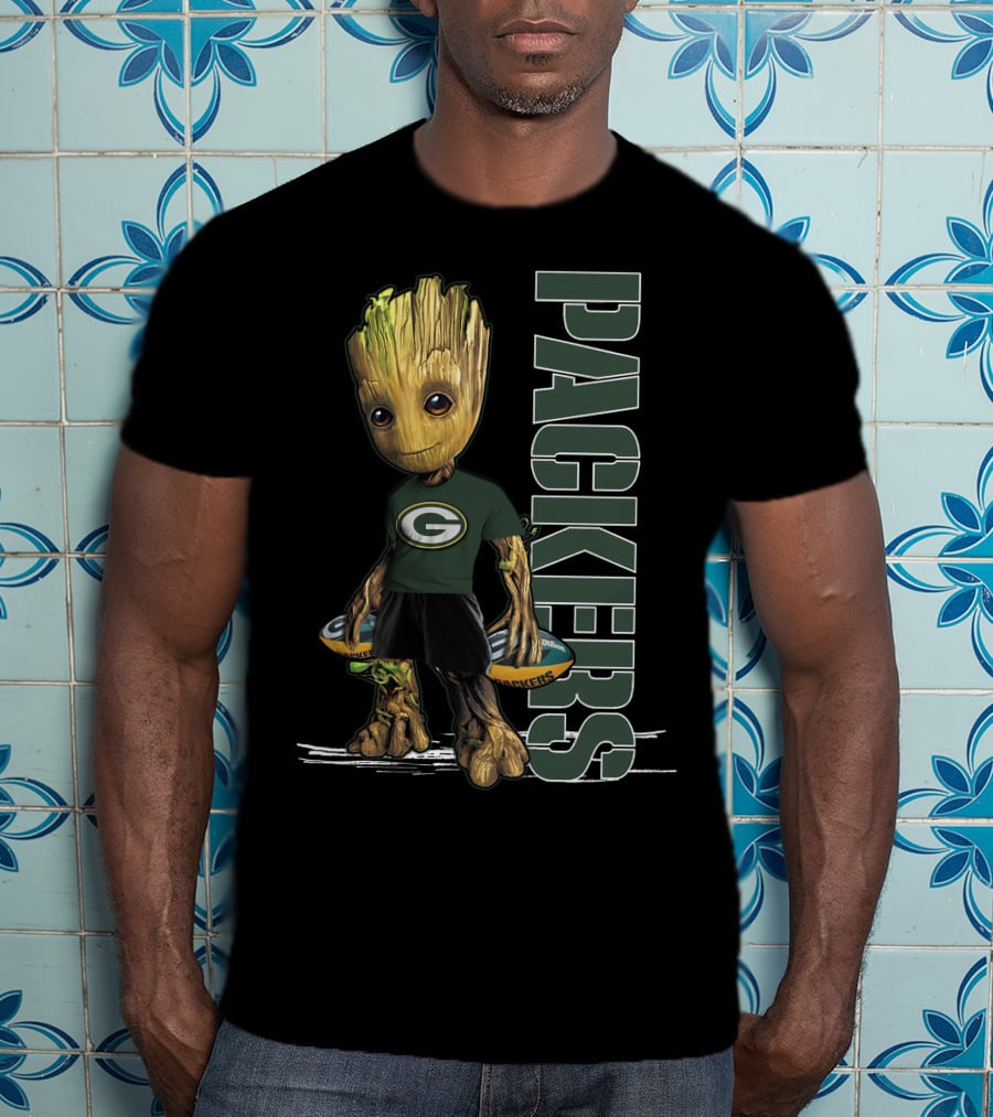 Groot Green Bay Packers Football Fans T-Shirt