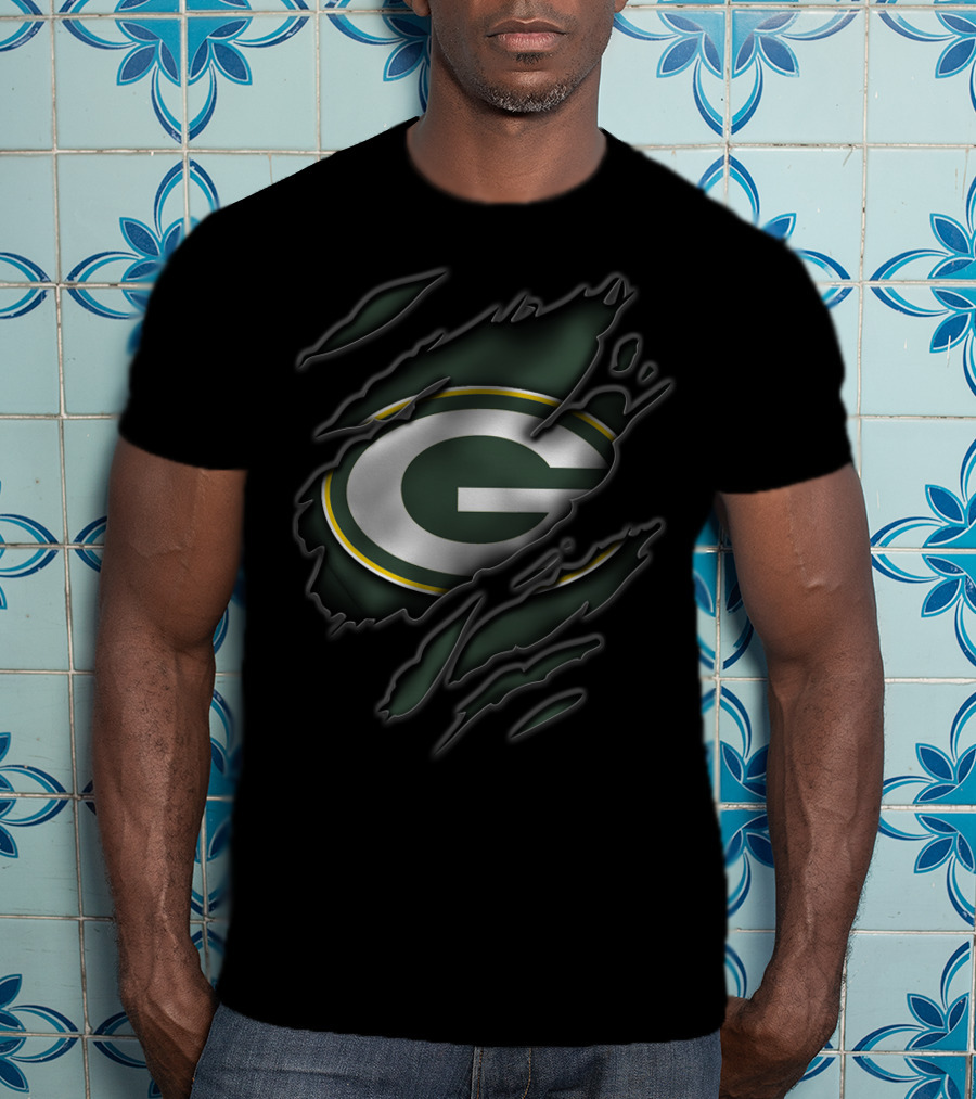 Green Bay Packers Ripped T-Shirt