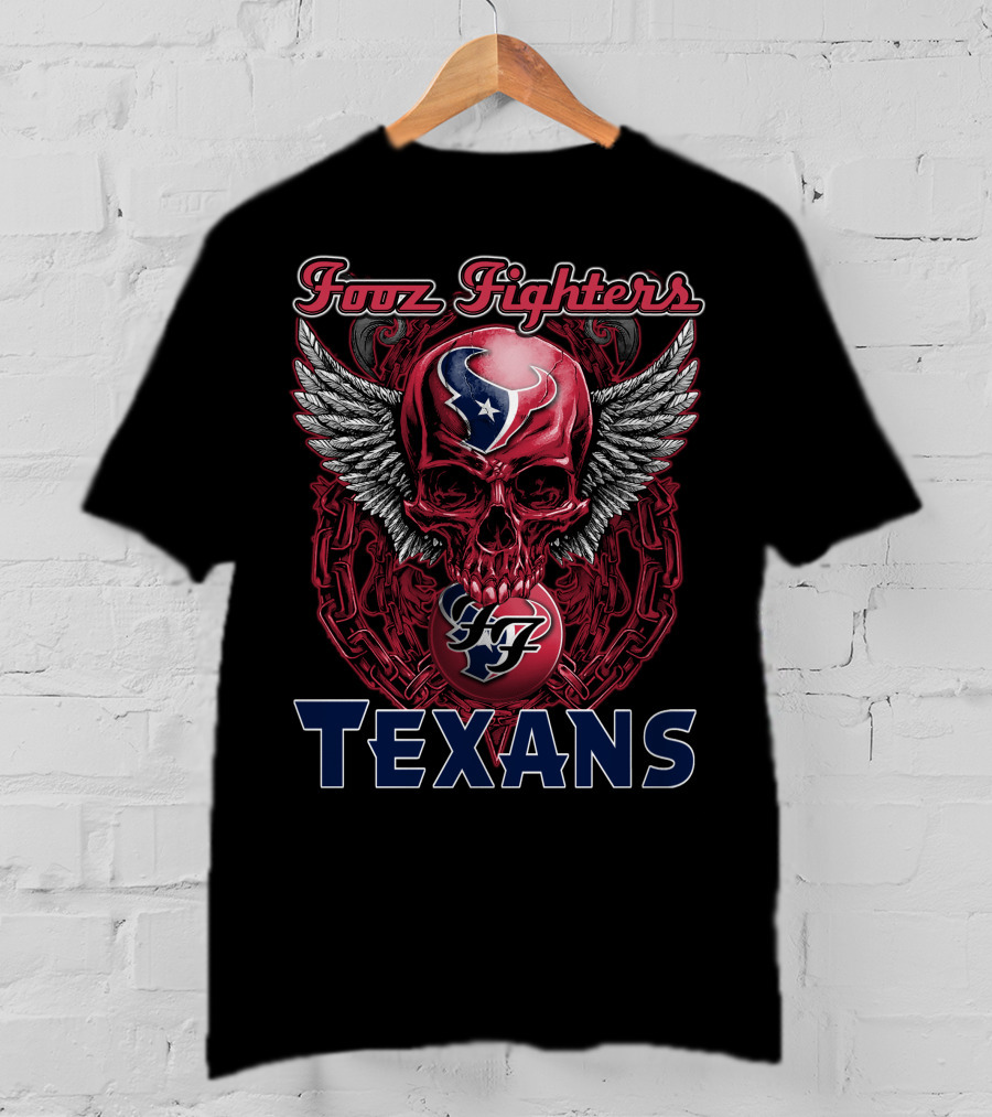 Fooz Fighters Houston Texans T-Shirt
