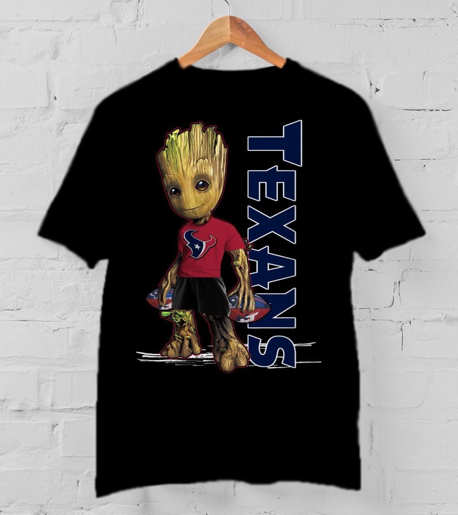 Groot Texans Football T-Shirt
