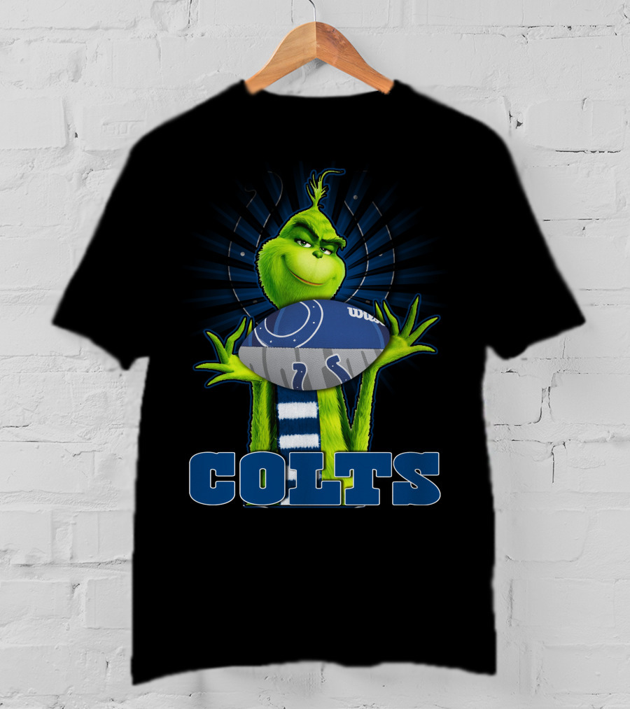 Grinch Indianapolis Colts Football T-Shirt