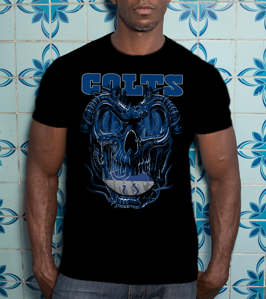 Colts Dragonskull Indianapolis Colts T-Shirt