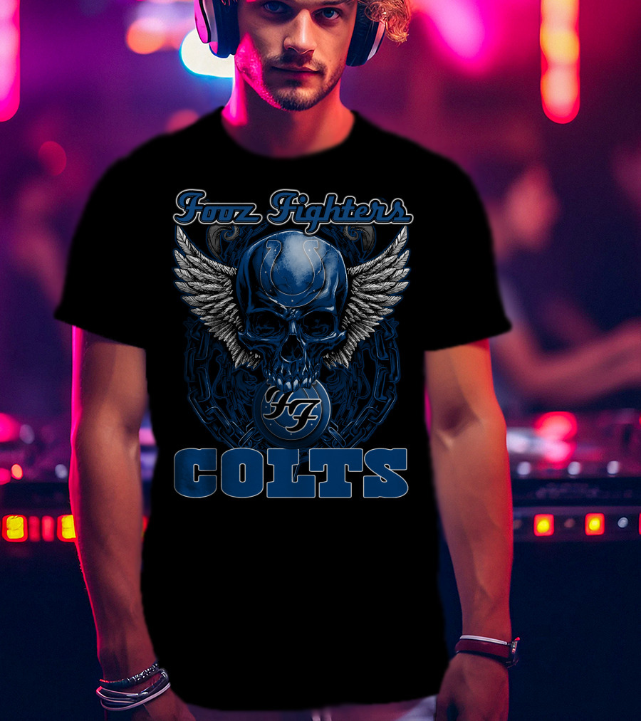 Foo Fighters Indianapolis Colts T-Shirt