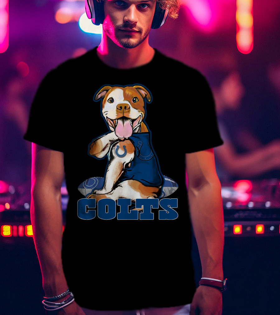 Pittbull Colts Indianapolis Football T-Shirt