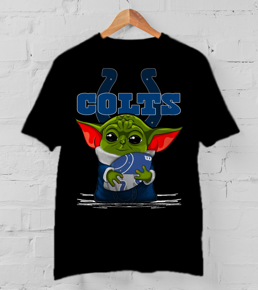 Yoda Colts Football Indianapolis T-Shirt