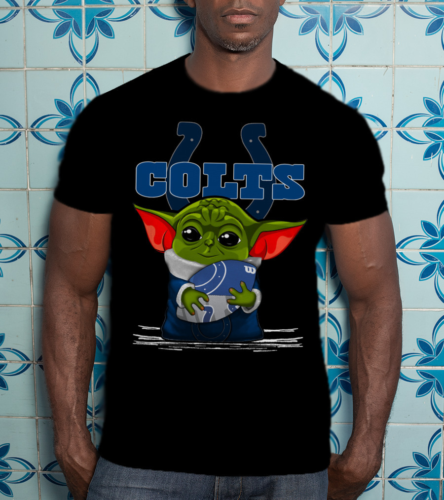 Yoda Colts Football Indianapolis T-Shirt
