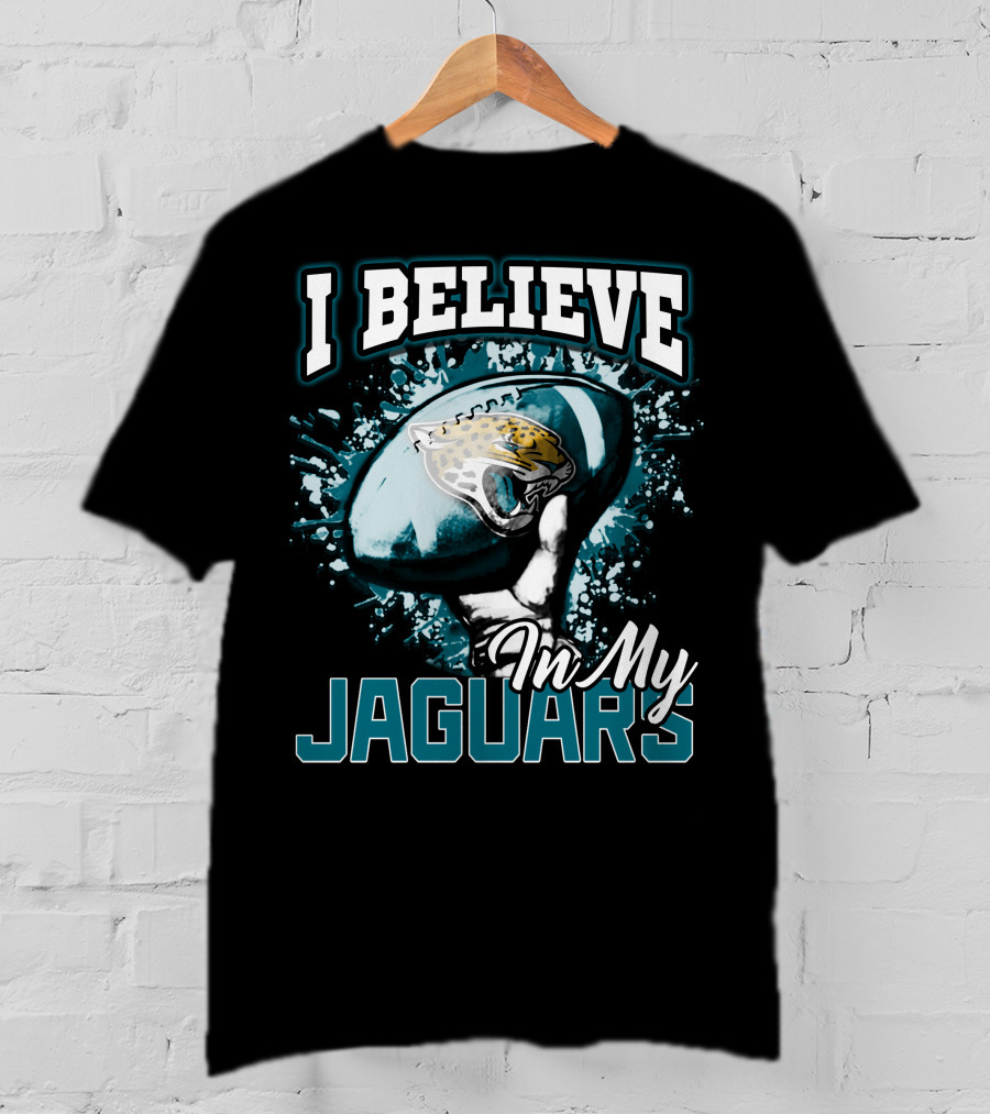 I Believe In My Jaguars Jacksonville Football Fan Support T-Shirt