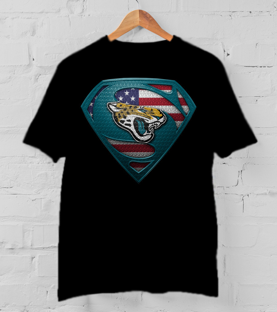 Jacksonville Jaguars American Flag Super T-Shirt