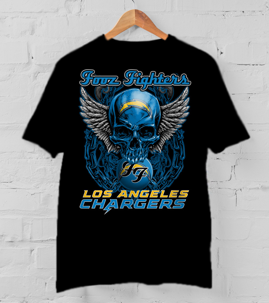 Foo Fighters Los Angeles Chargers T-Shirt