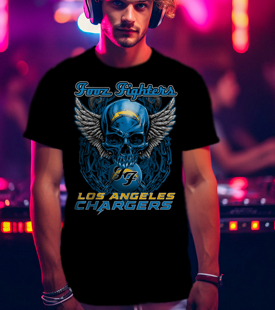 Foo Fighters Los Angeles Chargers T-Shirt