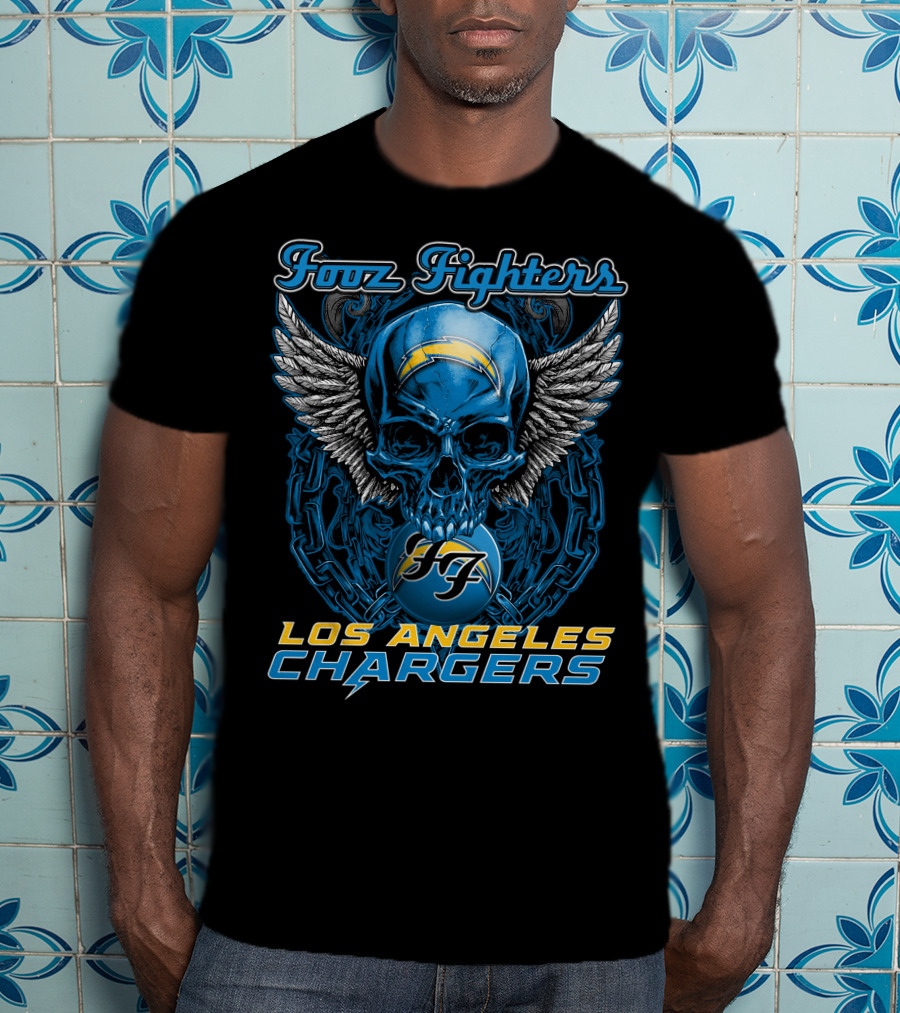Foo Fighters Los Angeles Chargers T-Shirt
