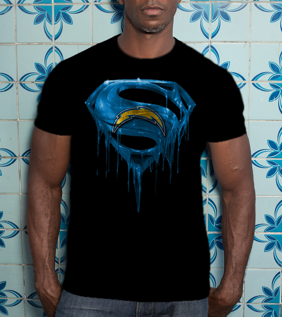 Los Angeles Chargers Superman Ice T-Shirt