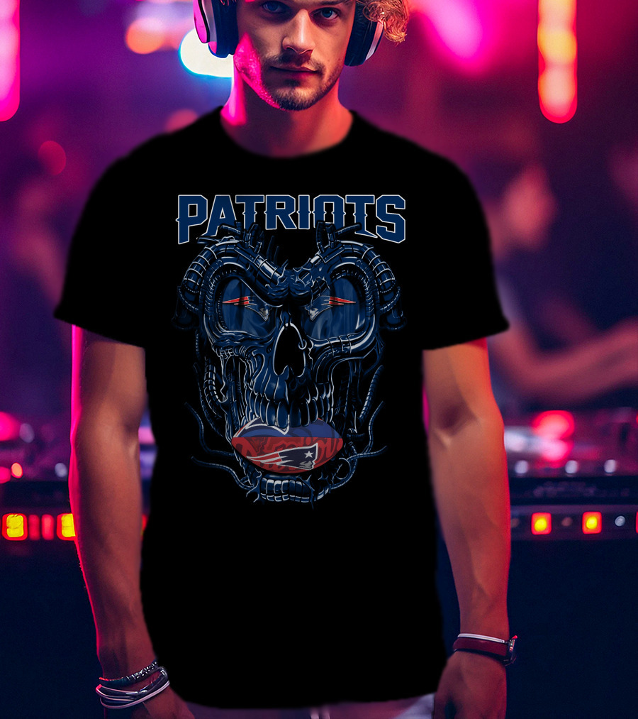 Patriots Dragonskull New England T-Shirt