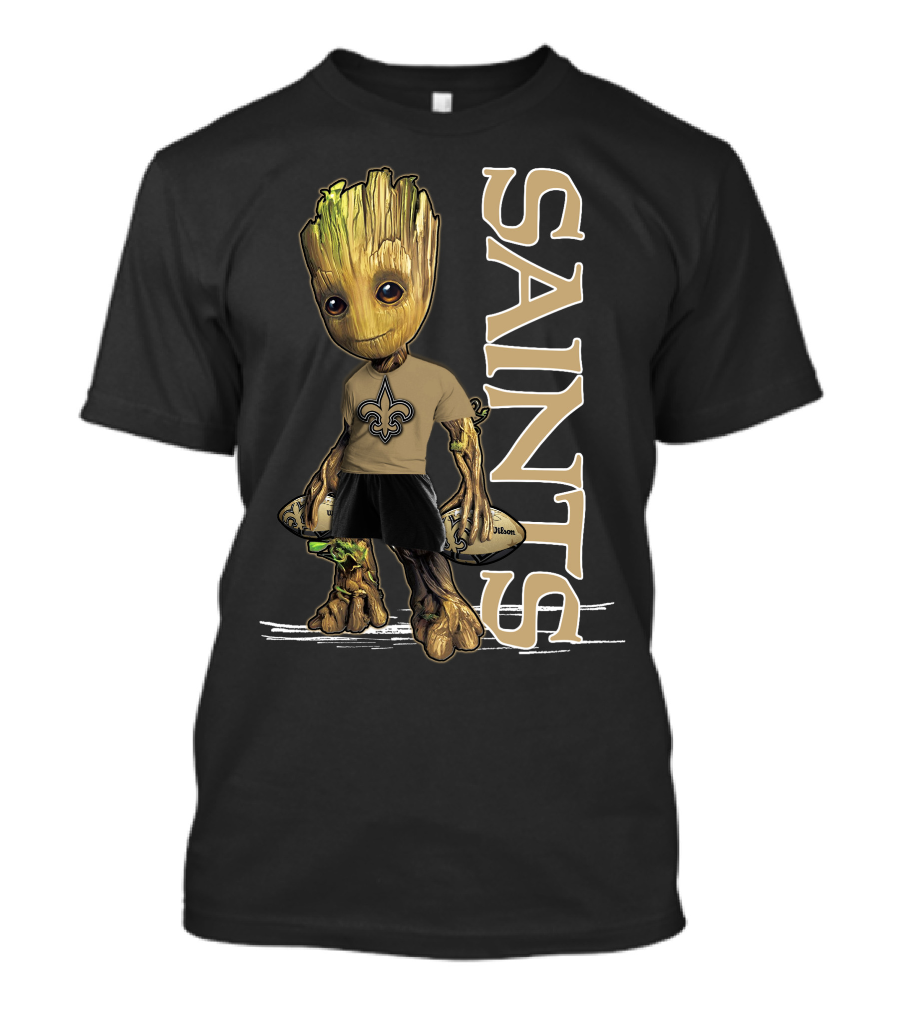 Groot Saints New Orleans Football T-Shirt