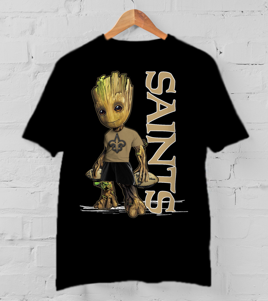 Groot Saints New Orleans Football T-Shirt