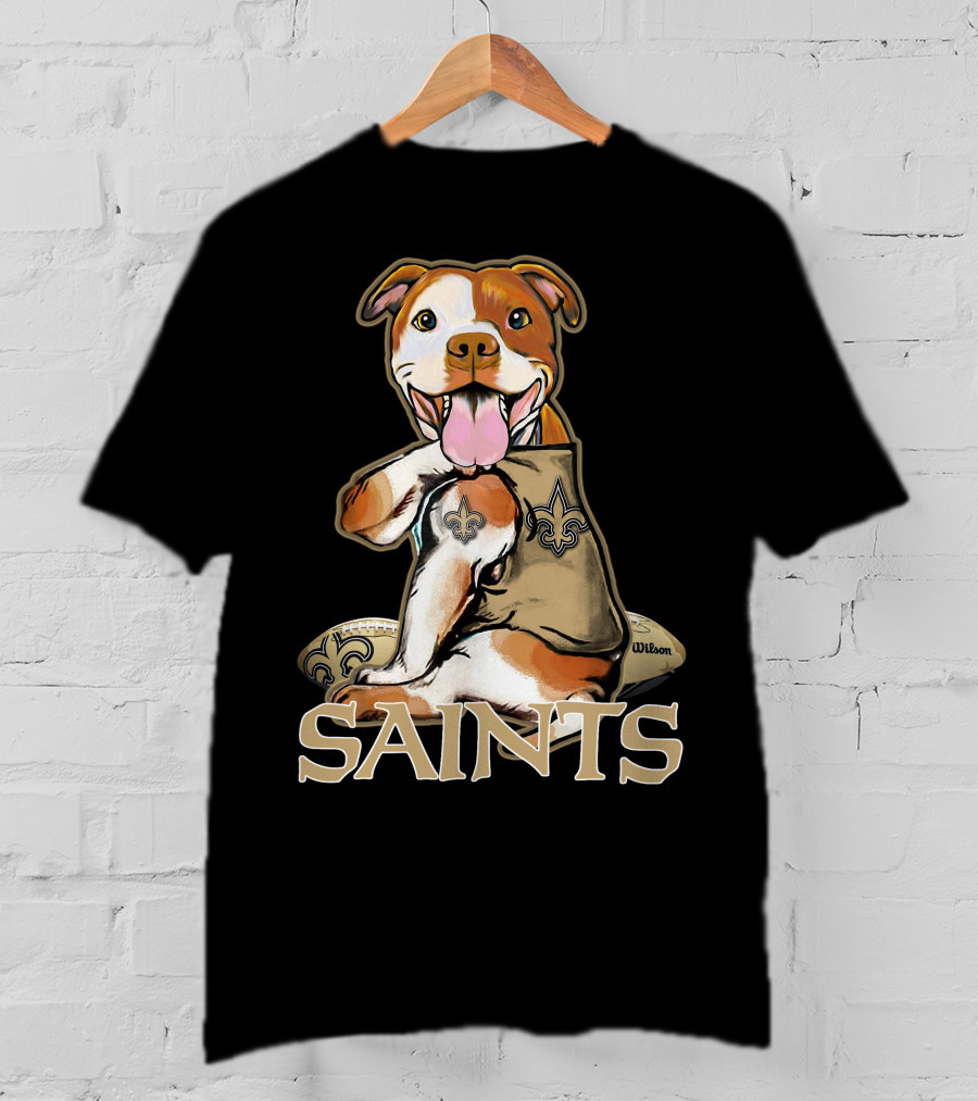Pittbull Wilson Fleur-de-Lis Saints T-Shirt