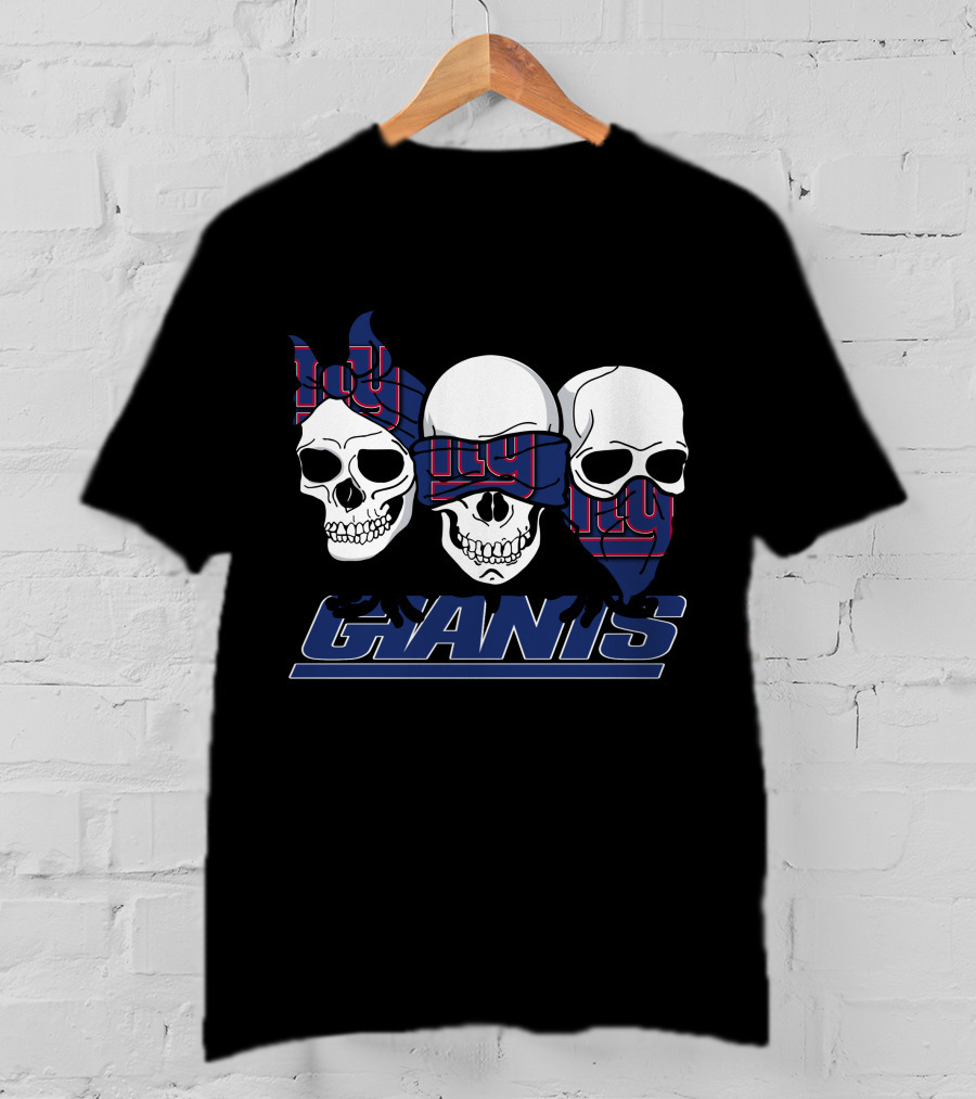 3 Skull Giants New York T-Shirt