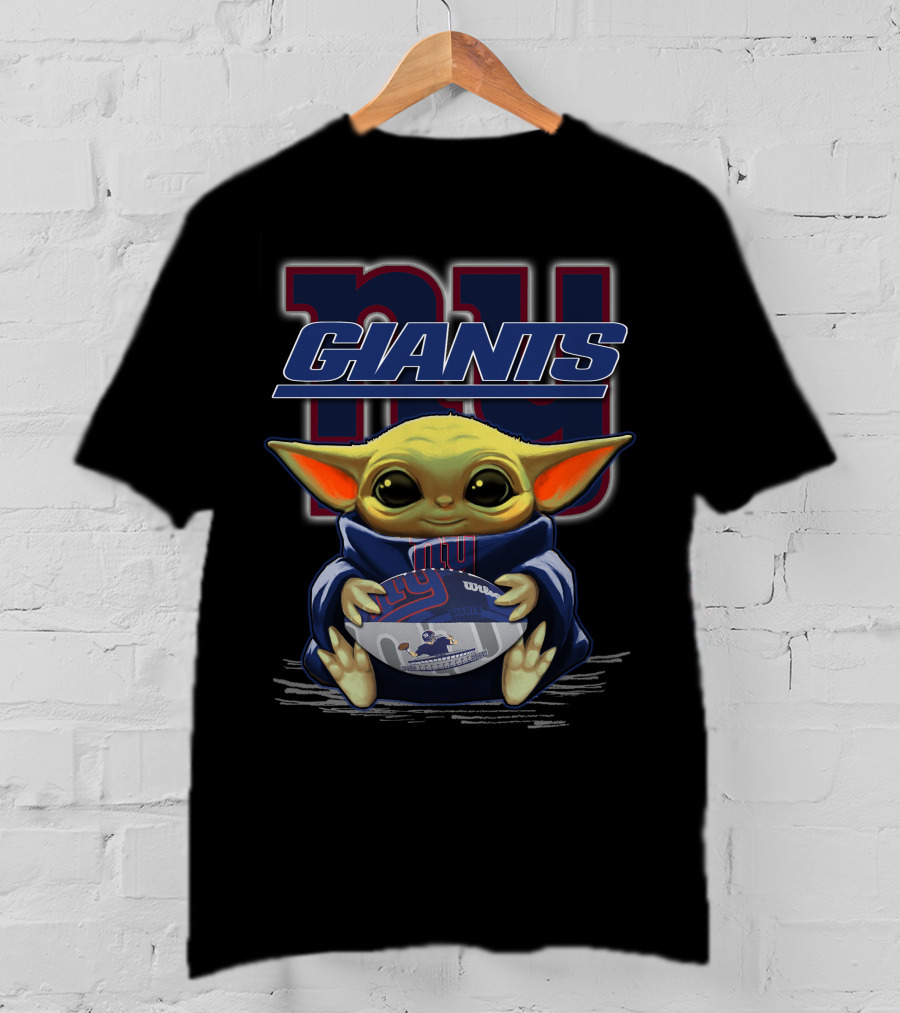 Yoda Giants NFL New York Football Fan Merchandise T-Shirt