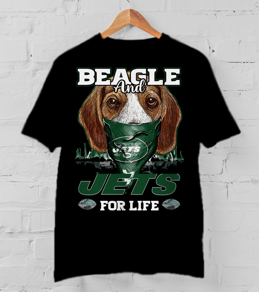 Beagle And Jets For Life T-Shirt