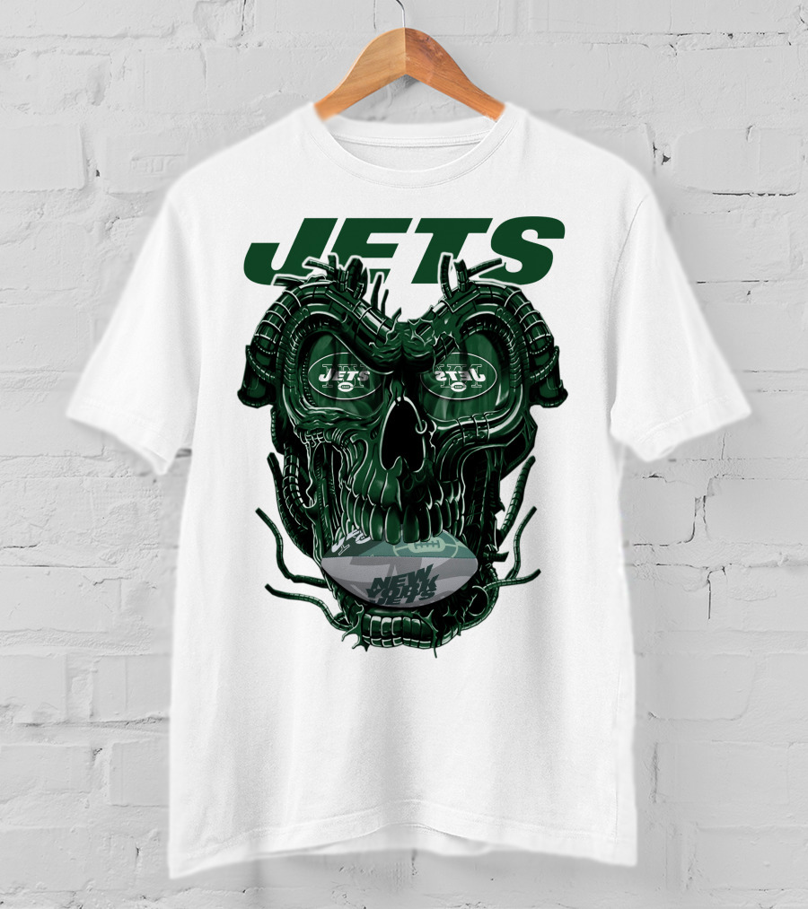 Jets Dragonskull New York Football T-Shirt