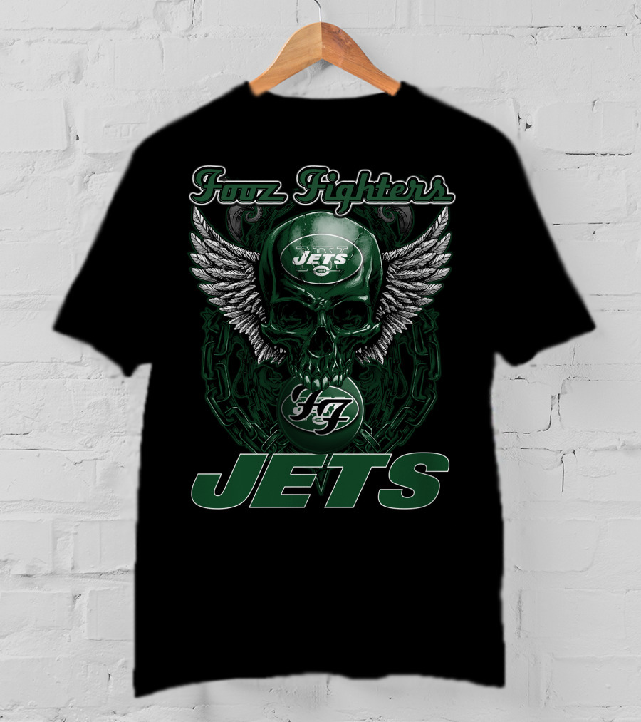Four Fighters Jets New York Jets T-Shirt