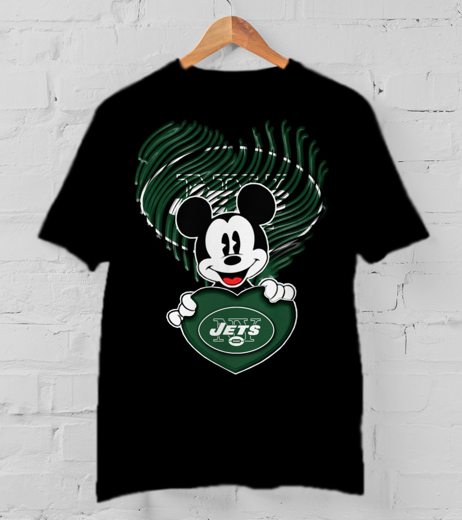 Mick Jets Heart T-Shirt