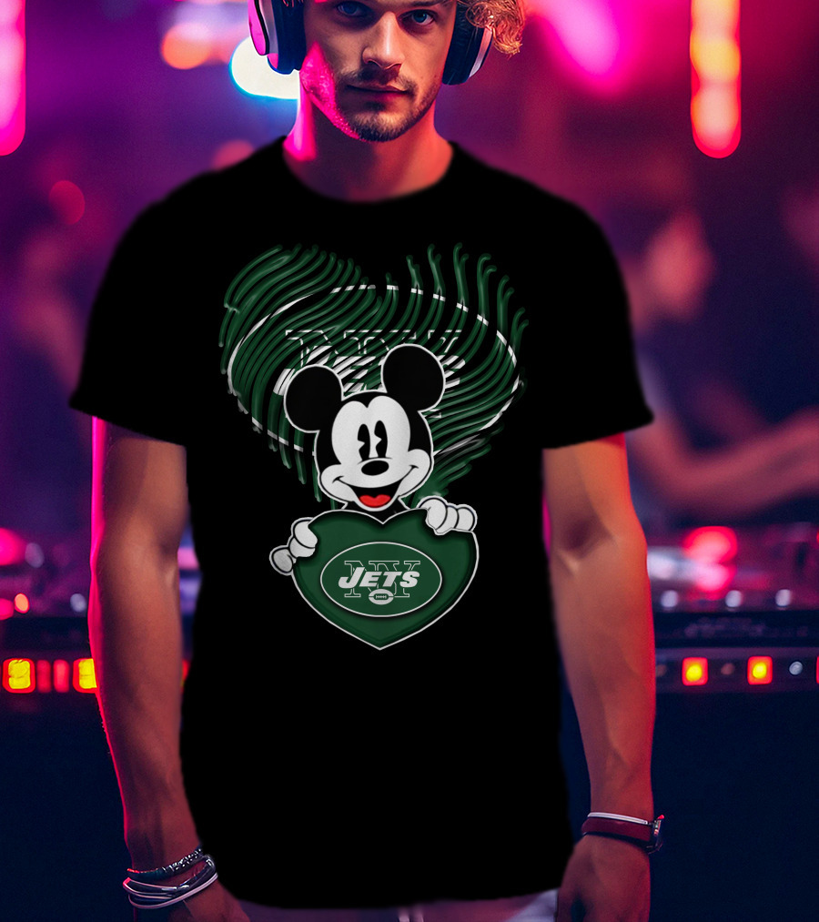Mick Jets Heart T-Shirt