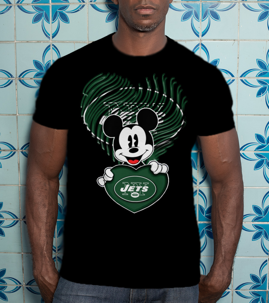 Mick Jets Heart T-Shirt