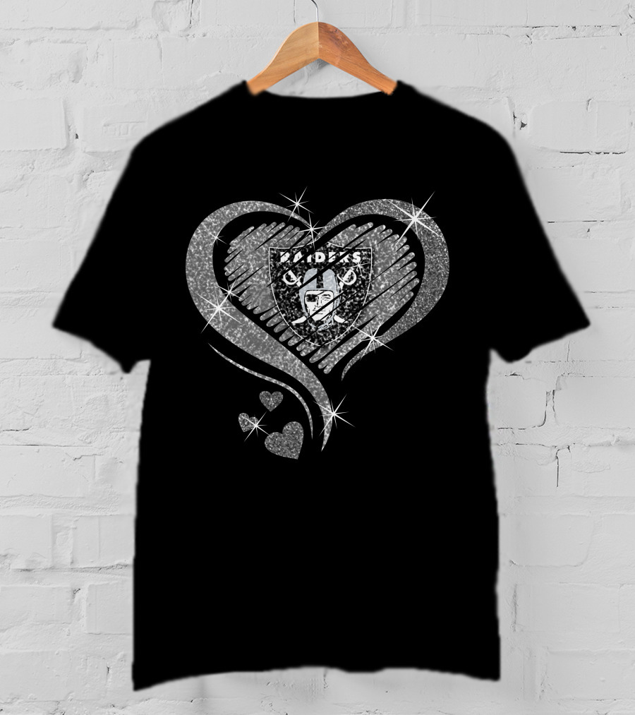 Heart Diamond Raiders Sparkling T-Shirt