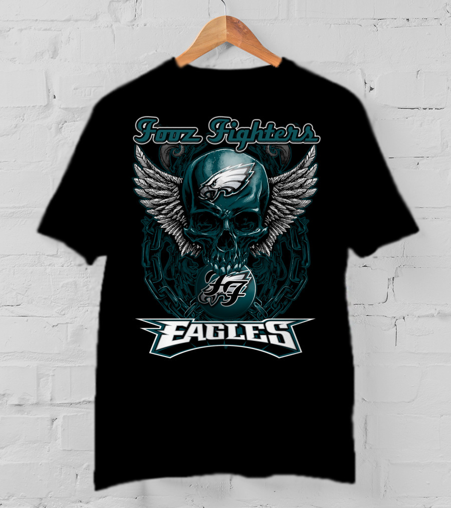 Foo Fighters Philadelphia Eagles 47 T-Shirt