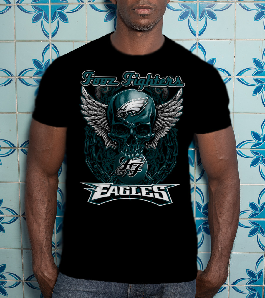 Foo Fighters Philadelphia Eagles 47 T-Shirt