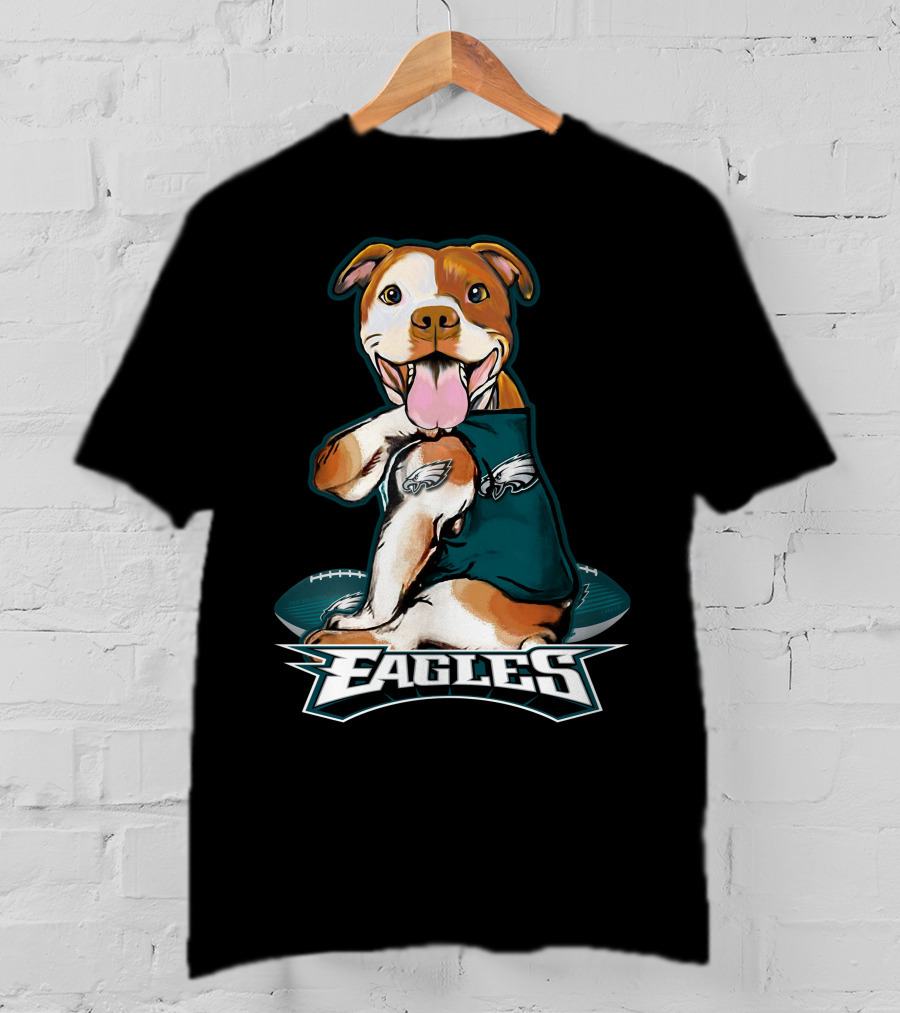 Pittbull Eagles Football Philadelphia T-Shirt