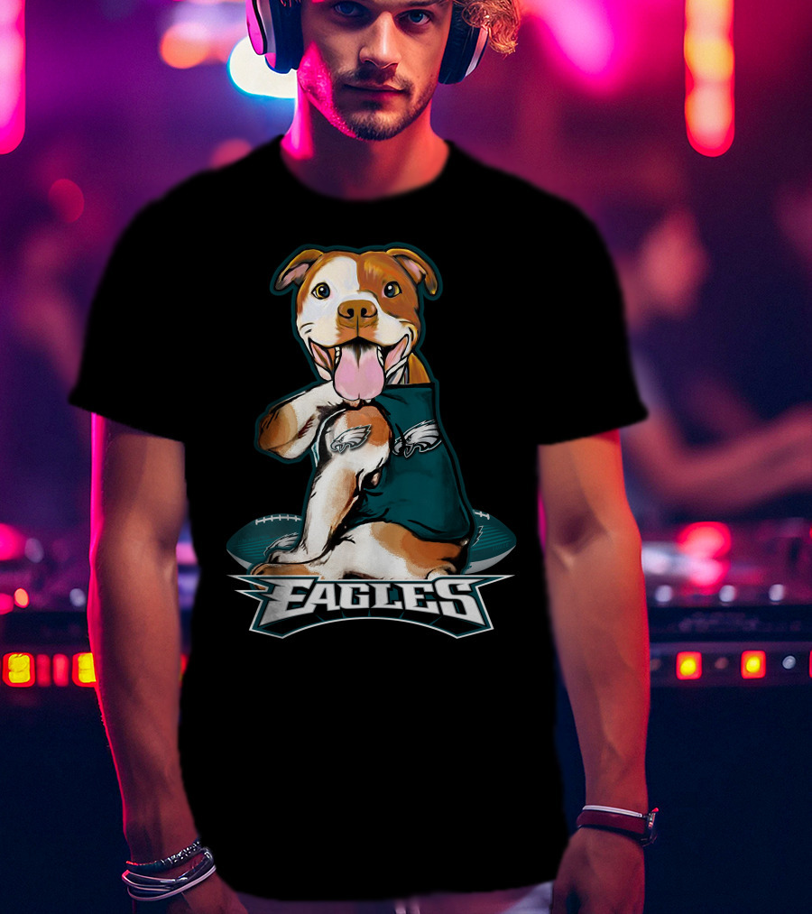 Pittbull Eagles Football Philadelphia T-Shirt