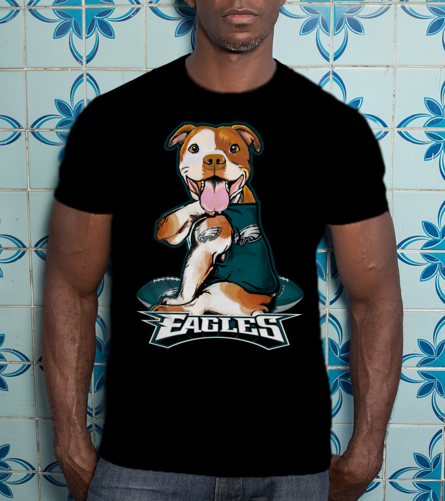 Pittbull Eagles Football Philadelphia T-Shirt
