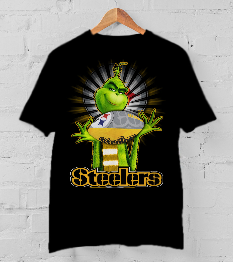 Grinch Steelers Football Fan T-Shirt