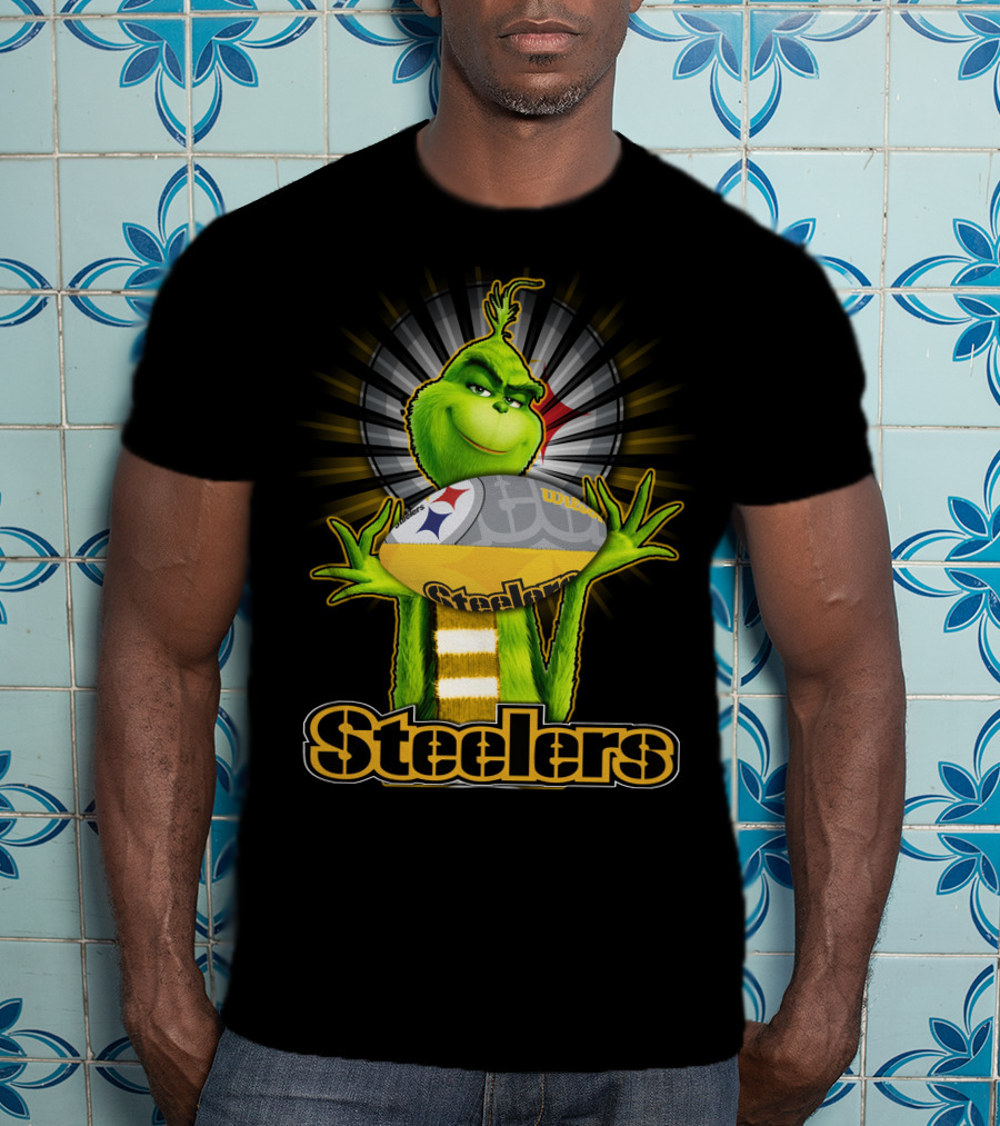 Grinch Steelers Football Fan T-Shirt