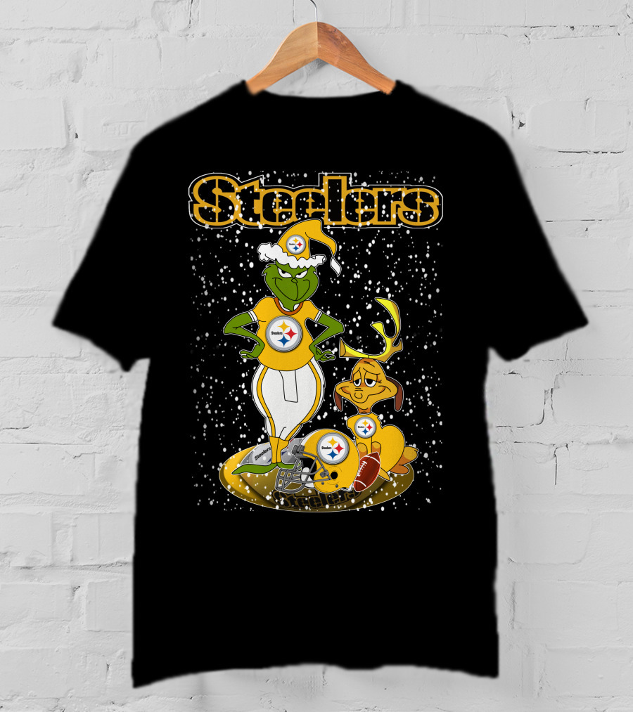 Steelers Grinchxmas Christmas Football T-Shirt