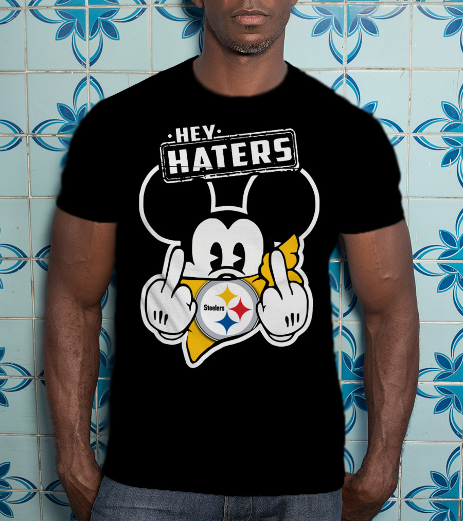 Hey Haters Mick V2 Pittsburgh Steelers T-Shirt