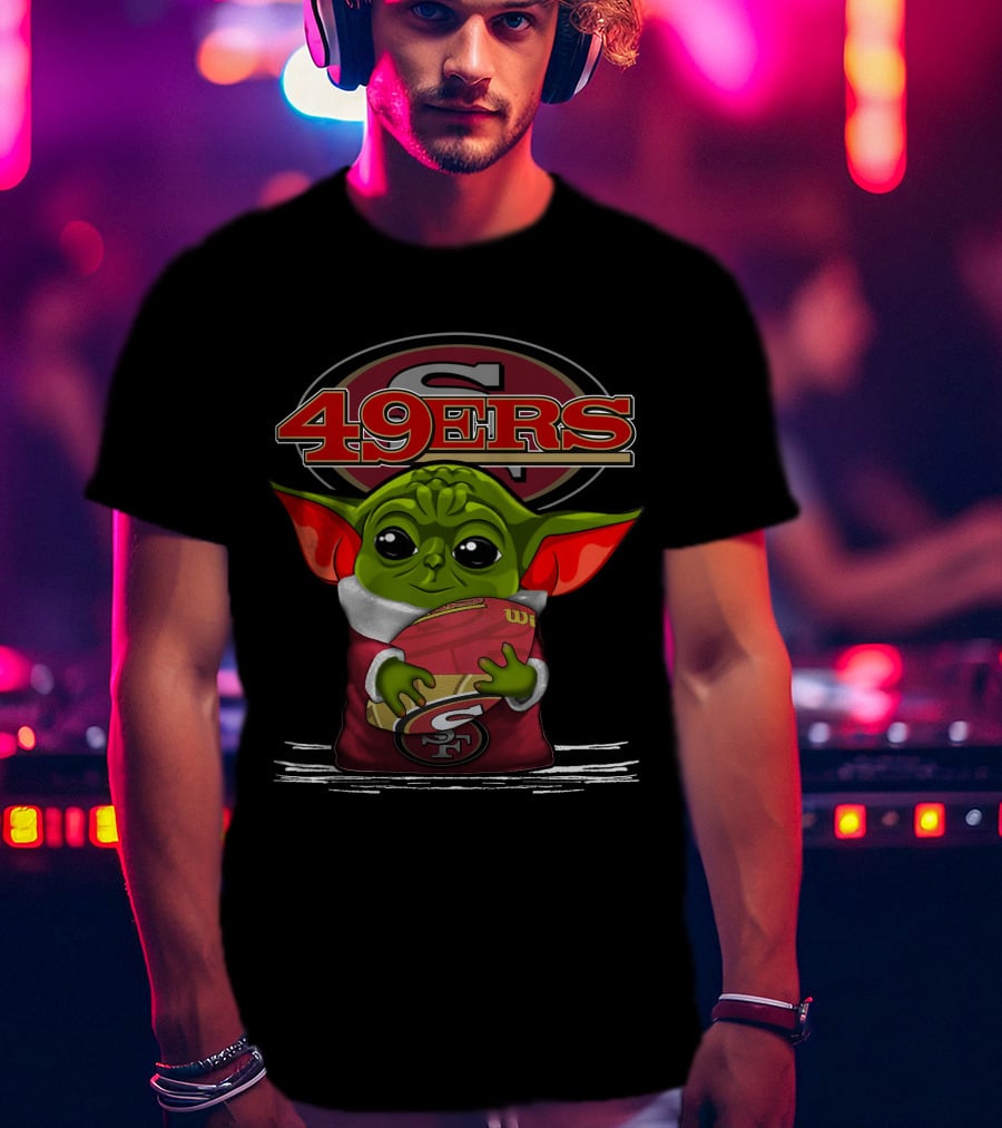 Yoda V3 Baby Alien Football San Francisco 49ers T-Shirt