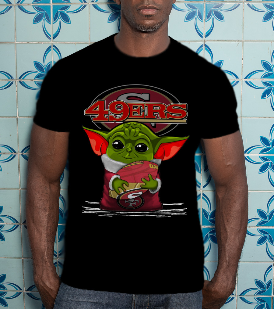Yoda V3 Baby Alien Football San Francisco 49ers T-Shirt