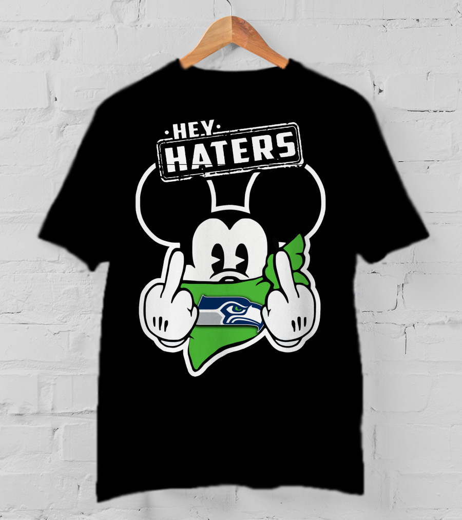 HEY HATERS Mick V2 Seattle Seahawks T-Shirt