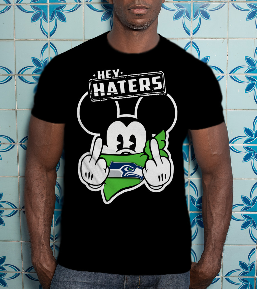 HEY HATERS Mick V2 Seattle Seahawks T-Shirt