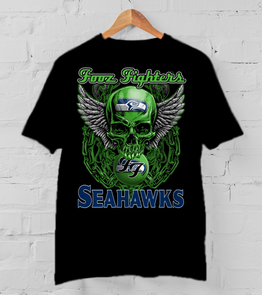 Foo Fighters Seattle Seahawks T-Shirt