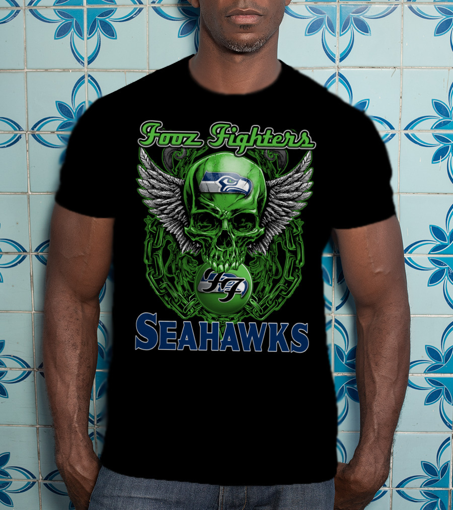 Foo Fighters Seattle Seahawks T-Shirt