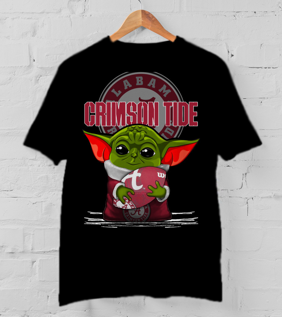 Crimson Tide Yoda Alabama Football T-Shirt