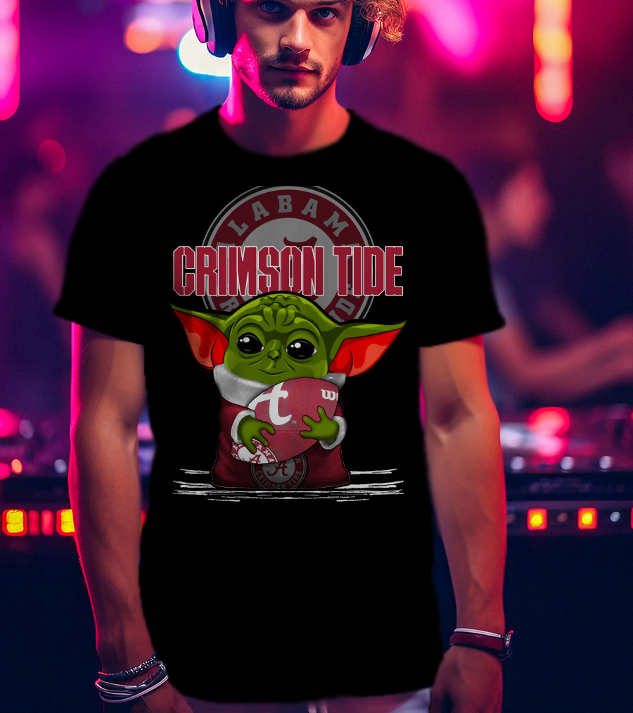 Crimson Tide Yoda Alabama Football T-Shirt